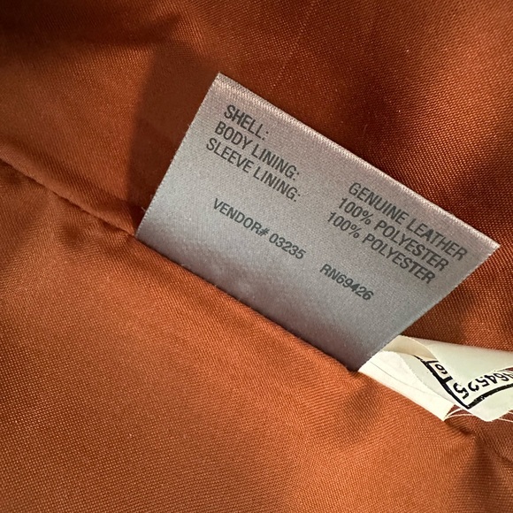 Vintage Wilson Leather Jacket M. Julian Brown Small - Picture 7 of 9